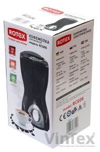 Кавомолка Rotex RCG06 Black - Главное фото